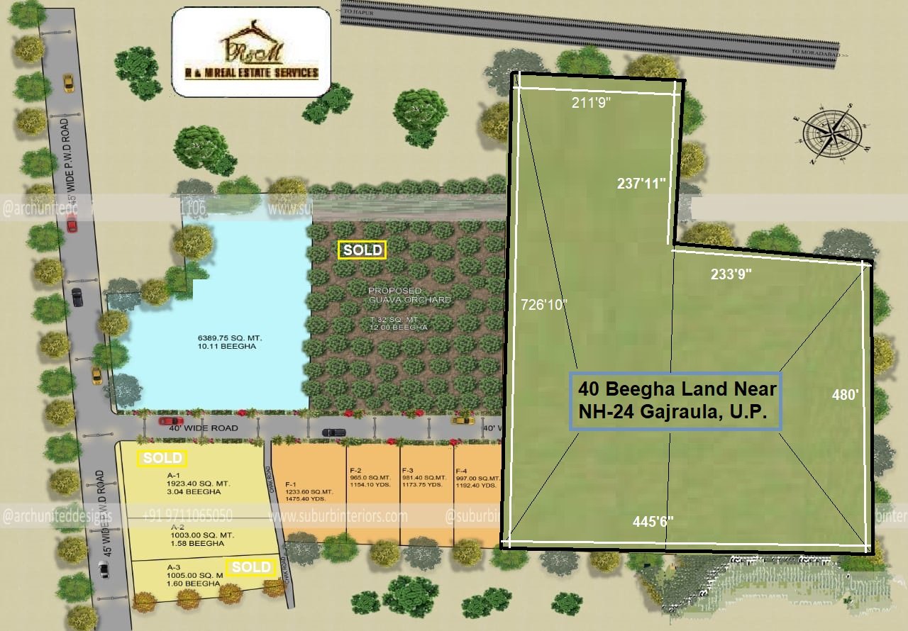 "🔥 Act Fast! Secure Your Future with Prime Agricultural Land Near NH-24 – High Growth Potential, Limited Availability! 🔥"